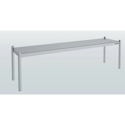 ERATOS Etagère supérieure pour table inox - vue avant