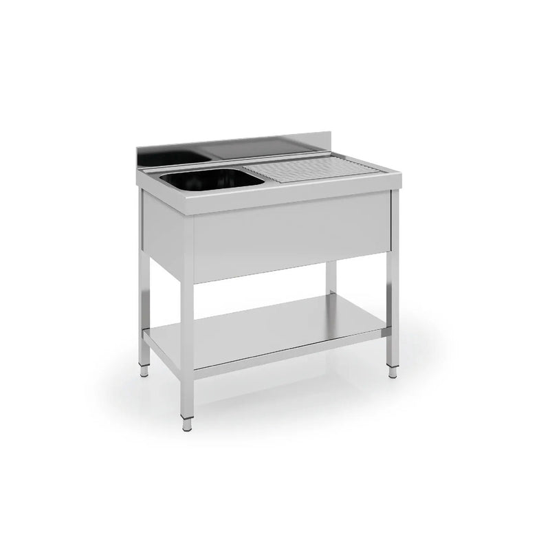 ERATOS Plonge standard série 550 en inox - vue avant