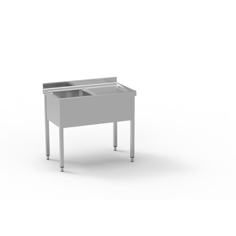 ERATOS Plonge standard série 600 en inox - vue avant