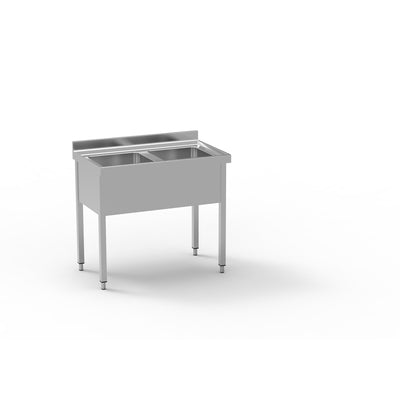ERATOS Plonge standard série 600 en inox - vue avant