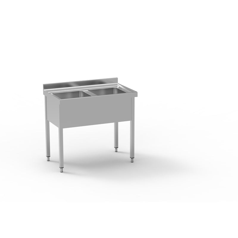 ERATOS Plonge standard série 600 en inox - vue avant