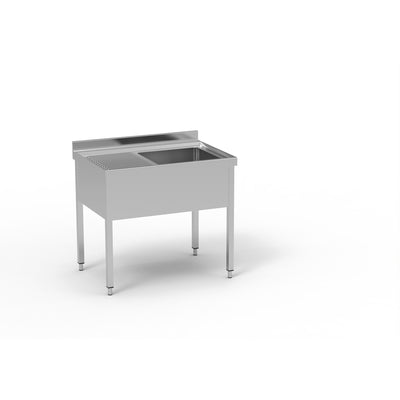 ERATOS Plonge standard série 700 en inox - vue avant