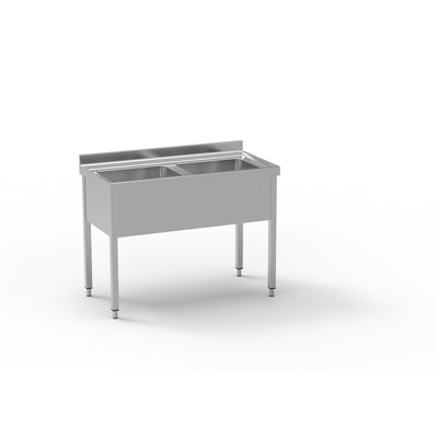 ERATOS Plonge standard série 600 en inox - vue avant