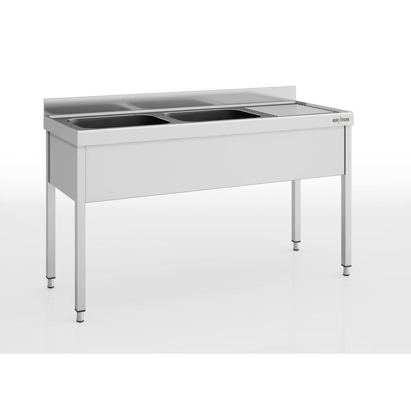 ERATOS Plonge standard série 700 en inox - vue avant