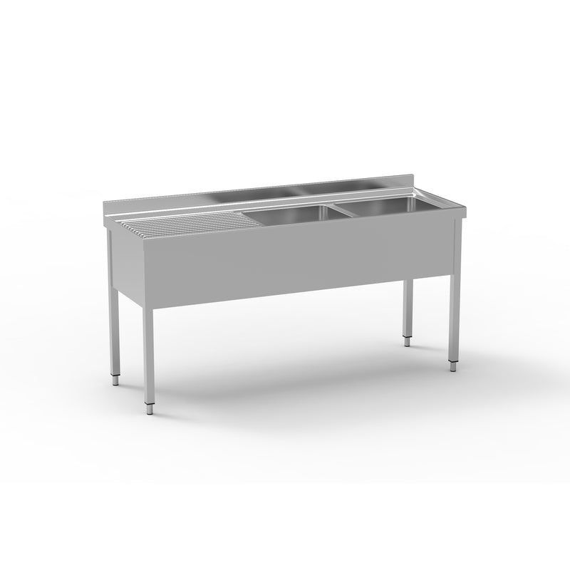 ERATOS Plonge standard série 600 en inox - vue avant