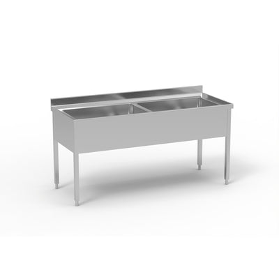 ERATOS Plonge grande capacité série 700 en inox - vue avant