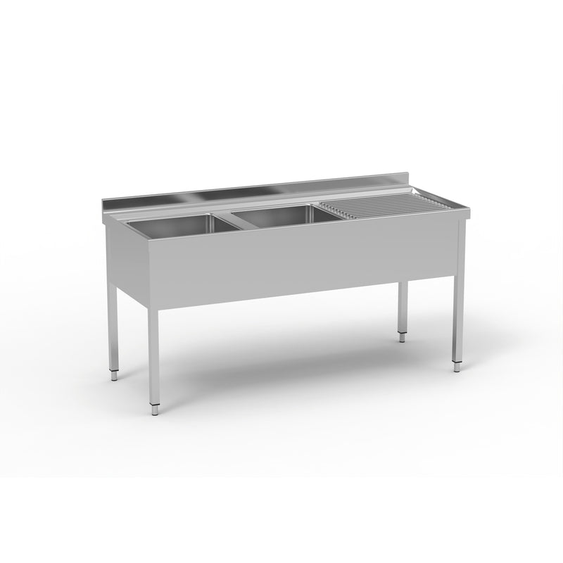 ERATOS Plonge standard série 700 en inox - vue avant