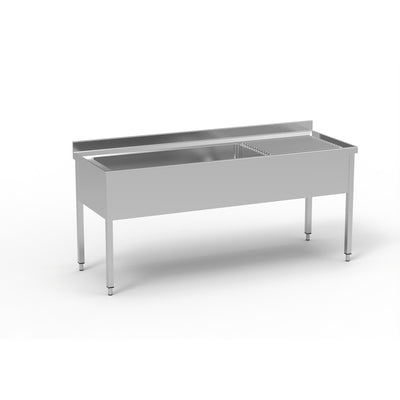 ERATOS Plonge grande capacité série 700 en inox - vue avant