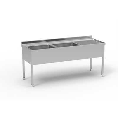 ERATOS Plonge standard série 700 en inox - vue avant