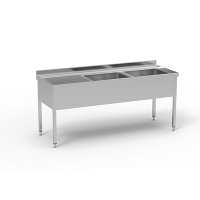ERATOS Plonge standard série 700 en inox - vue avant