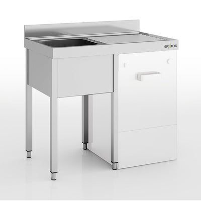 ERATOS Plonge lave-vaisselle incorporé - vue avant