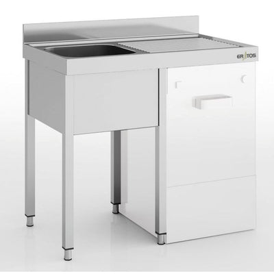 ERATOS Plonge lave-vaisselle incorporé - vue avant
