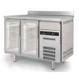 CORECO Arrière bar 600 positif S-Line - 2 portes vitrées - vue avant