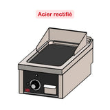 HR FAINCA Fry-top 750 acier rectifié  400 á poser - fiche technique