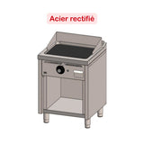 HR FAINCA Fry-top s/600 acier rectifié 600 sur placard - fiche technique