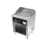 HR FAINCA Fry-top s/600 acier rectifié 600 sur placard - vue avant