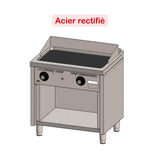 HR FAINCA Fry-top s/600  acier rectifié 800 sur placard - fiche technique