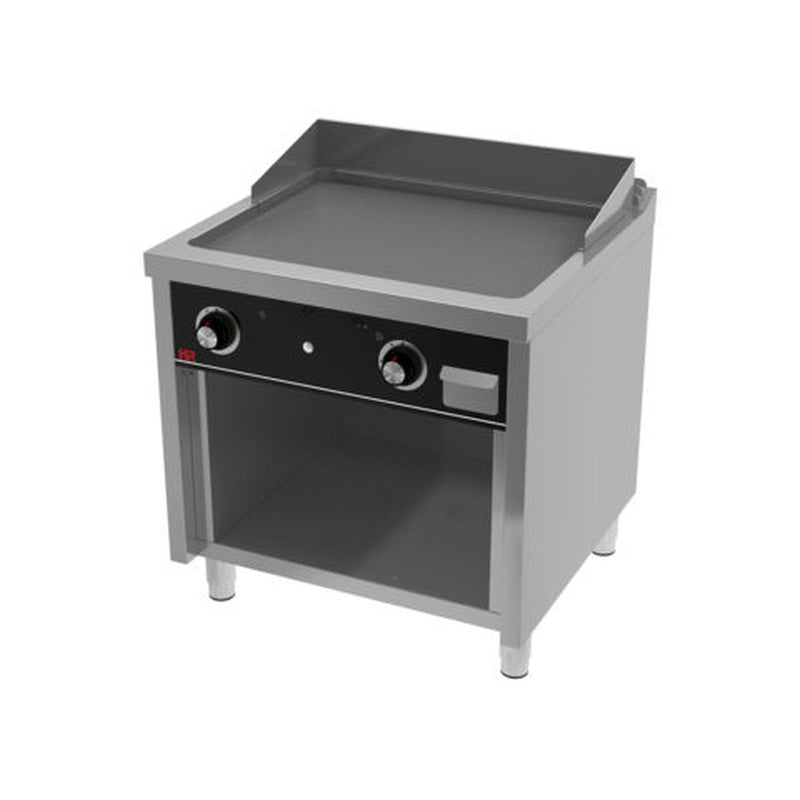 HR FAINCA Fry-top 750  acier rectifié 800 sur placard - vue avant