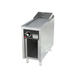 HR FAINCA Frytop acier rectifié 400 Série 900 sur placard - vue avant
