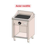 HR FAINCA Fry top électrique 600 sur placard 600 rectifié - fiche technique