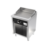 HR FAINCA Fry top électrique 600 sur placard 600 rectifié - vue avant