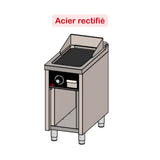 HR FAINCA Fry top électrique 400 sur placard 750 acier rectifié - fiche technique