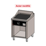 HR FAINCA Fry top électrique 600 sur placard 750 acier rectifié - fiche technique