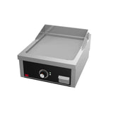 HR FAINCA Fry top électrique 600 á poser  750 acier rectifié - vue avant