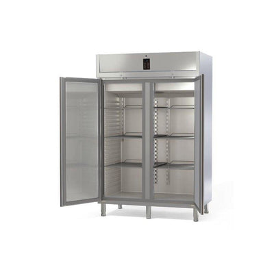 CORECO Armoire GN2/1 côtés emboutis positive 1 porte - vue avant