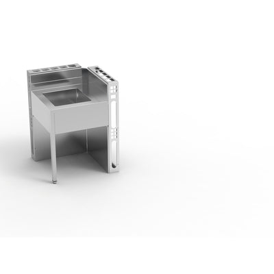 ERATOS Bar Lynx module d'angle cuve à vin - vue avant