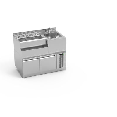 ERATOS Bar Lynx module réfrigéré avec évier - vue avant