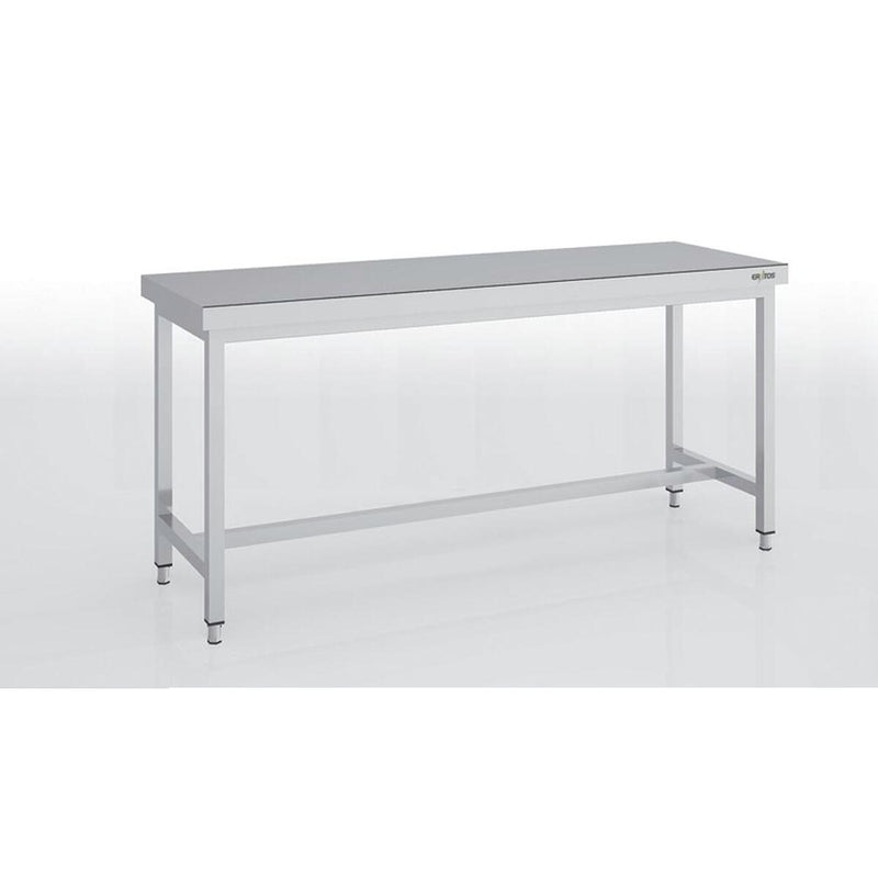 ERATOS Table centrale série 600 en inox - vue avant