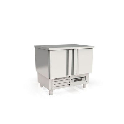 CORECO Meuble compact 700 positif - 2 portes pleines - vue avant