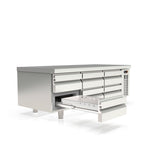 CORECO Meuble soubassement GN1/1 Hauteur 600 - vue intérieure