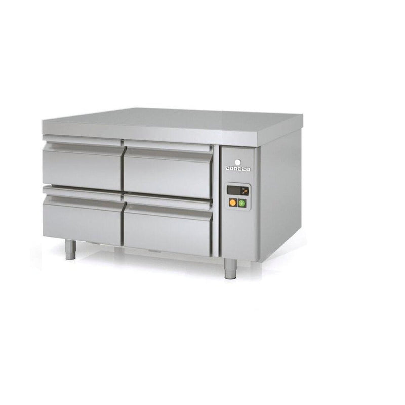 CORECO Meuble soubassement 700 grp à distance 2 x doubles tiroirs - vue avant
