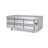 CORECO Meuble soubassement 700 grp à distance 3 x doubles tiroirs - vue avant
