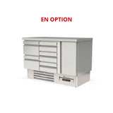 CORECO Meuble compact 700 positif - 3 portes pleines - fiche technique