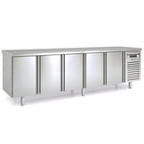 CORECO Meuble 700 positif traversant - 5+5 portes pleines - vue avant
