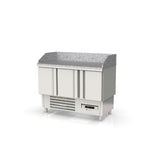 CORECO Meuble pizza compact 700 positif - 3 portes - vue avant