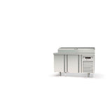 CORECO Meuble de préparation 700 positif - 2 portes - vue avant