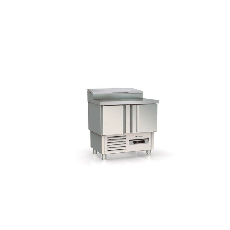 CORECO Meuble saladette 700 positif - 2 portes - vue avant