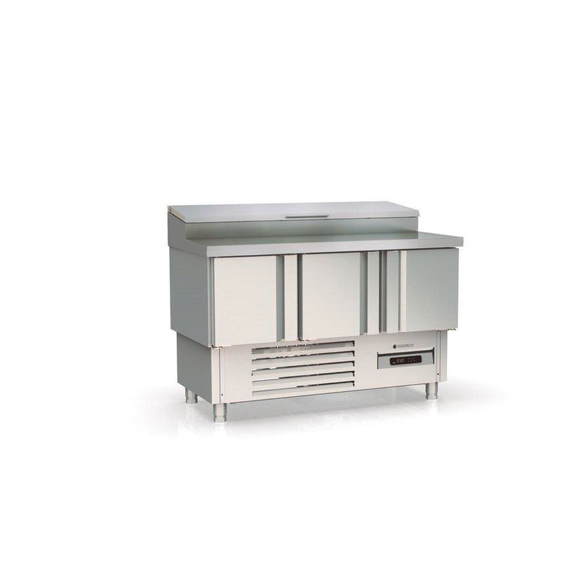 CORECO Meuble saladette 700 positif - 3 portes - vue avant