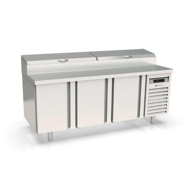 CORECO Meuble de préparation 800 positif - 3 portes - vue avant