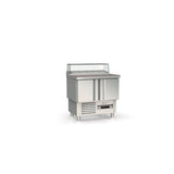 CORECO Meuble saladette 700 positif - 2 portes - vue avant