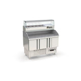 CORECO Meuble pizza compact 700 positif - 3 portes - vue intérieure