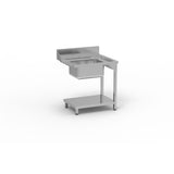 ERATOS Table de pré lavage avec bac - vue avant