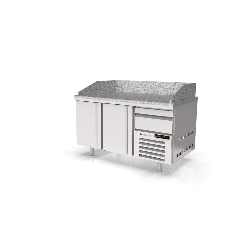 CORECO Meuble pizza 700 positif - 2 portes - vue avant