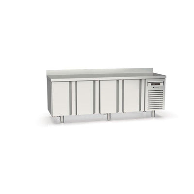 CORECO Meuble avec évier 700 positif - 4 portes pleines - vue avant