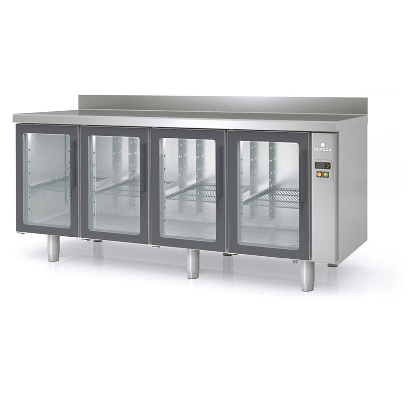 CORECO Meuble 700 positif sans groupe 5 p. vitrées - vue avant