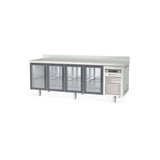CORECO Meuble 700 positif - 4 portes vitrées - vue avant